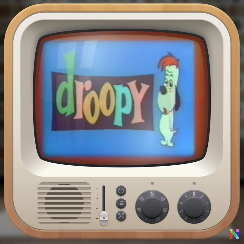 Screenshot of the fun Tex Avery TV web app designed and coded by Net Ingredients